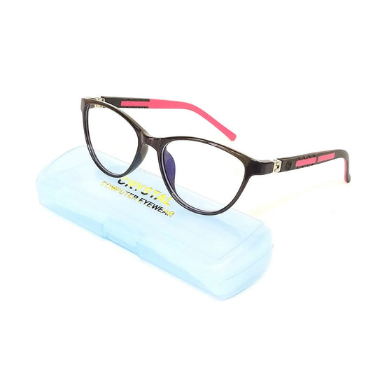 Cat Eye Frames for Kids Blue Light Glasses For Children Age 5 to 8 Years TR66