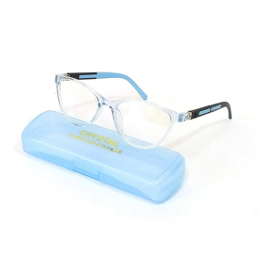 Cat Eye Frames for Kids Blue Light Glasses For Children Age 5 to 8 Years TR66