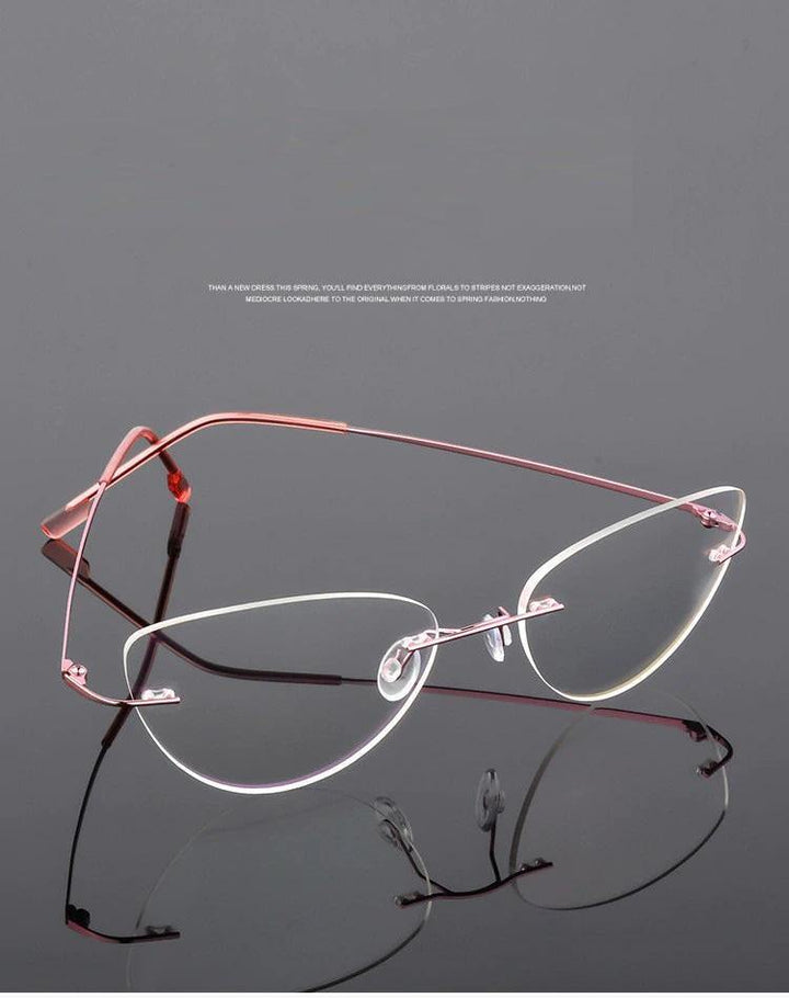 Rimless Spect Frame Rimless Glasses - Frameless Glass Specs - Spectacles Frames – Glasses ...