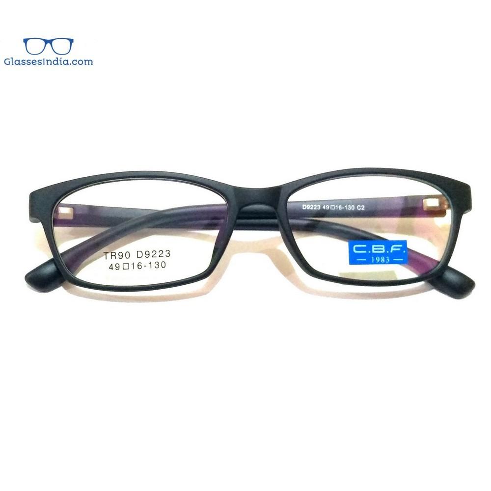 Blue Light Blocker Computer Glasses Anti Blue Ray Eyeglasses D9223BK - GlassesIndia