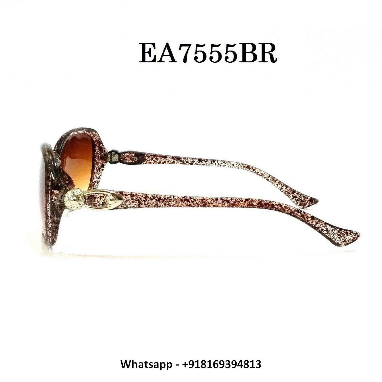 Brown Sunglasses for Women EA7555BR - Glasses India Online