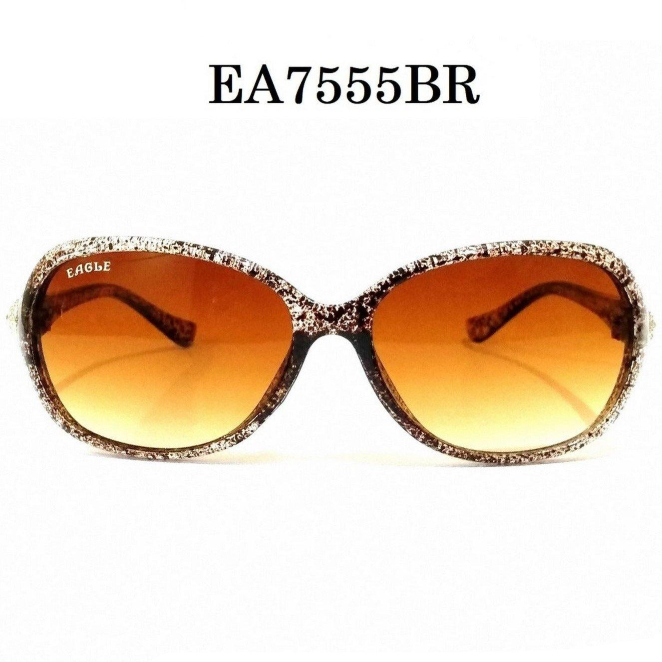 Brown Sunglasses for Women EA7555BR - Glasses India Online