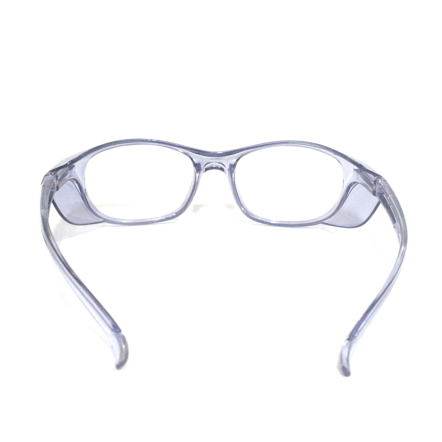 Transparent Grey Safety Glasses