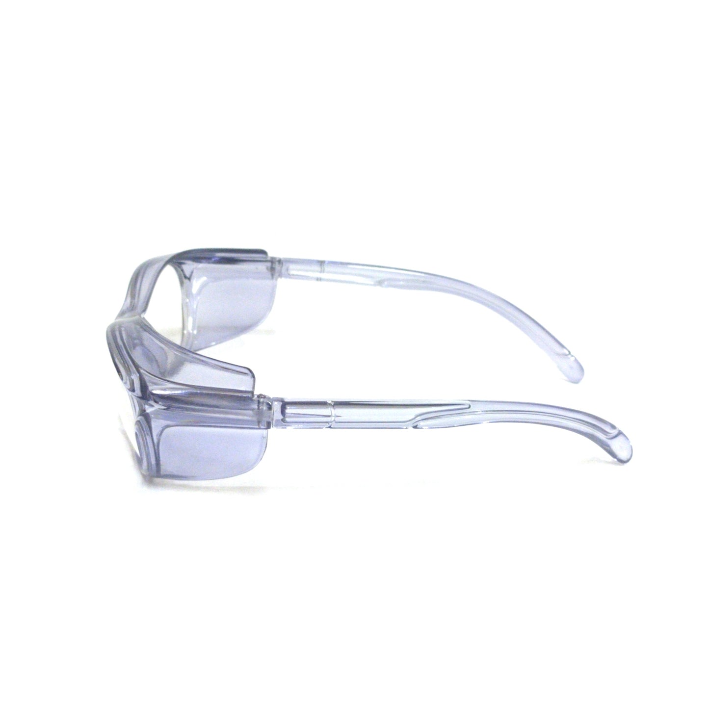 EYESafety Transparent Grey Frame Prescription Safety Glasses