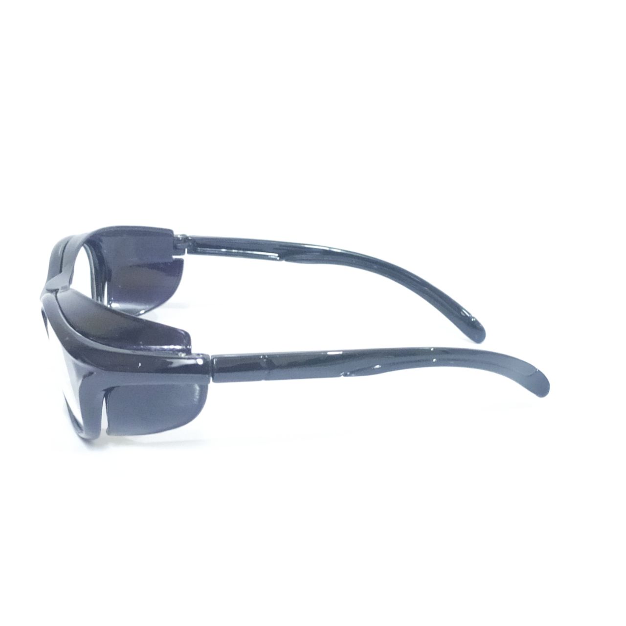 EYESafety Black Frame Clear Lens Prescription Safety Glasses
