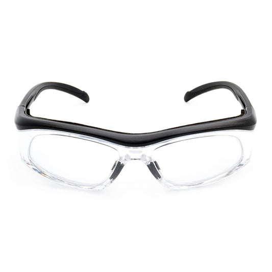 EYESafety Prescription Safety Glasses Black Clear Eyewear ES0054BK