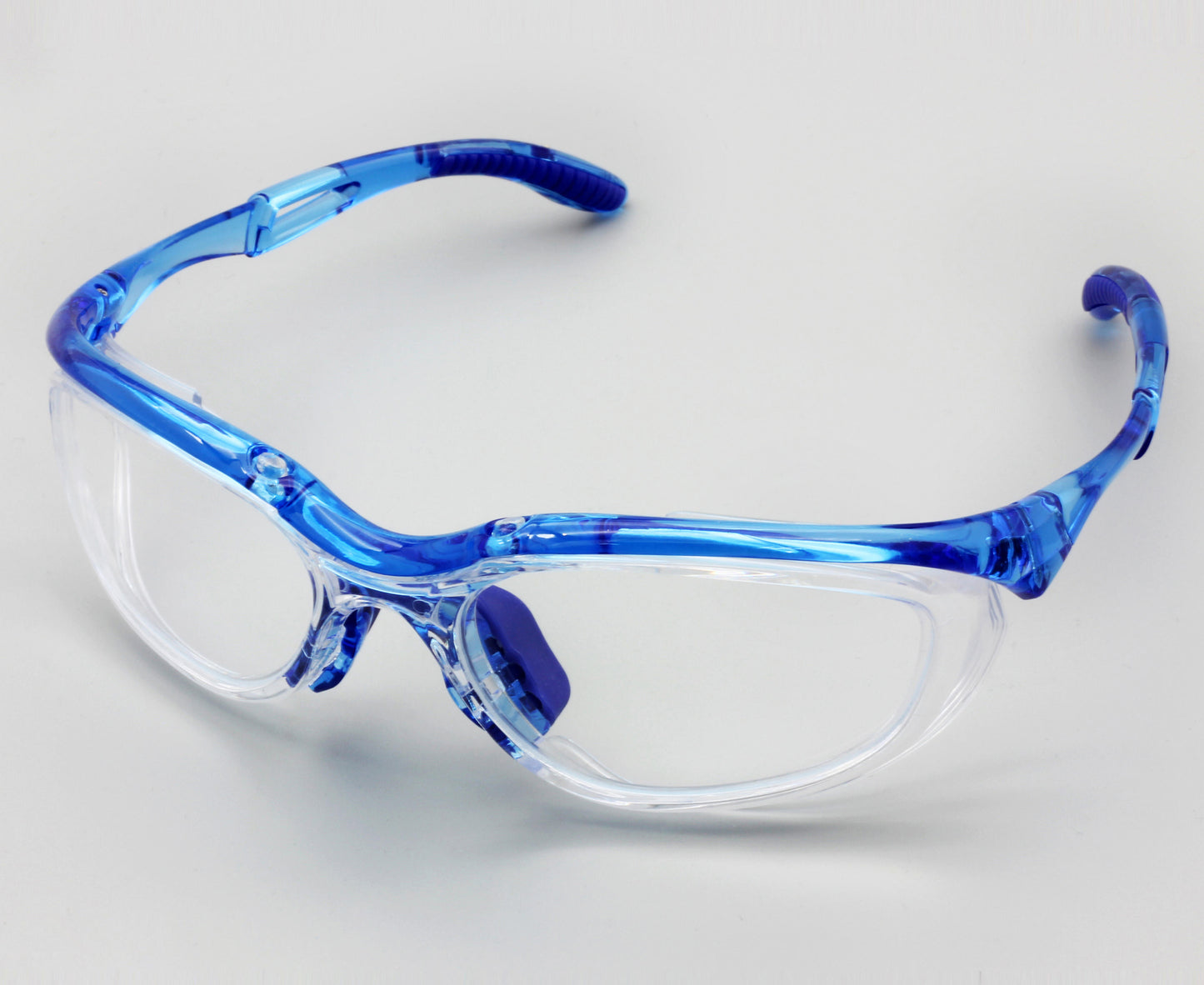 EYESafety Sports Prescription Safety Glasses Blue Eyewear