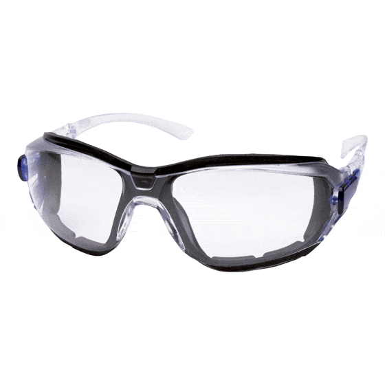 Clear Anti Fog Sports Cycling Safety Goggles with Perfect Face Seal