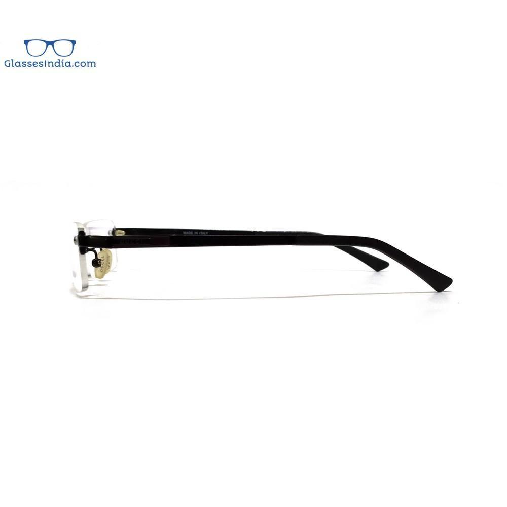 Black Rimless Blue Light Blocker Computer Glasses GG9602 - Glasses India Online