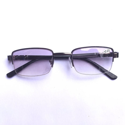 Tinted Metal Supra Bifocal Reading Glasses for Men and Women Kryptok Lens