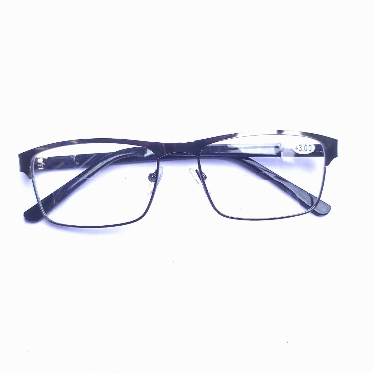 Metal Full Frame Bifocal Reading Glasses for Men and Women Kryptok Lens