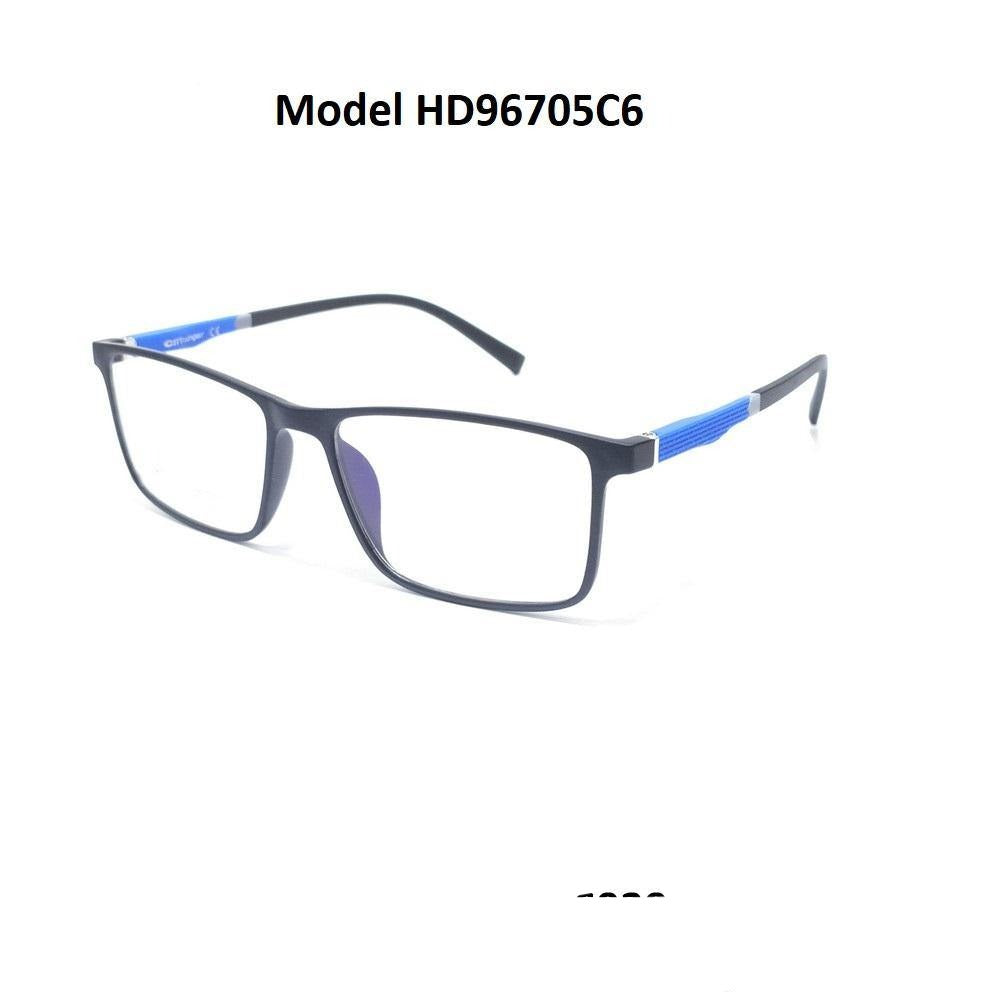 Buy Ultra Thin TR90 Spectacle Frame Glasses for Men Women HD96705C6 - Glasses India Online in India