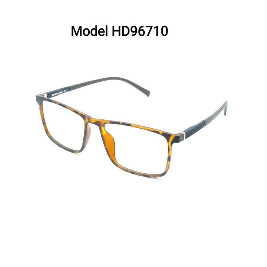 Buy HD Ultra Thin TR90 Spectacle Frame Glasses for Men Women HD96710C2 - Glasses India Online in India