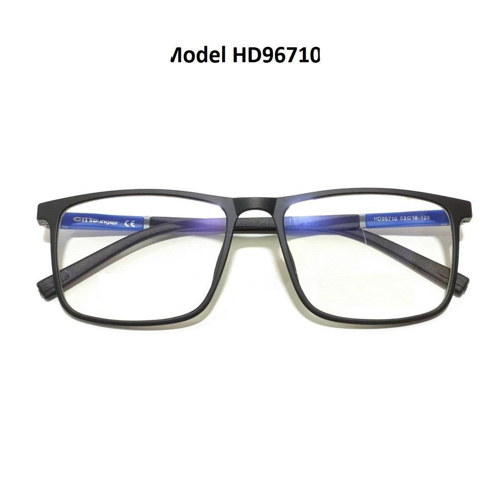 Buy Ultra Thin TR90 Spectacle Frame Glasses for Men Women HD96710C6 - Glasses India Online in India