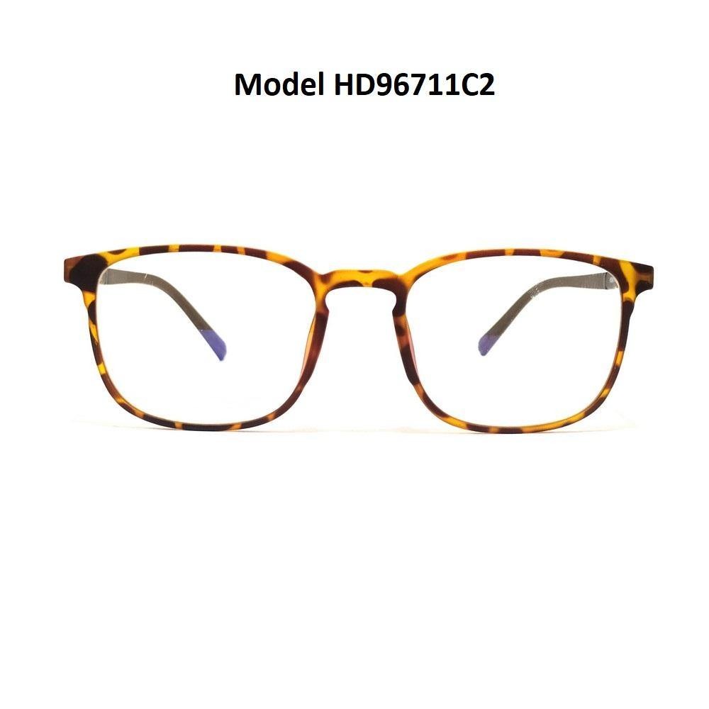 Buy HD Ultra Thin Lightweight TR90 Spectacle Frame Glasses for Men Women HD96711C2 - Glasses India Online in India