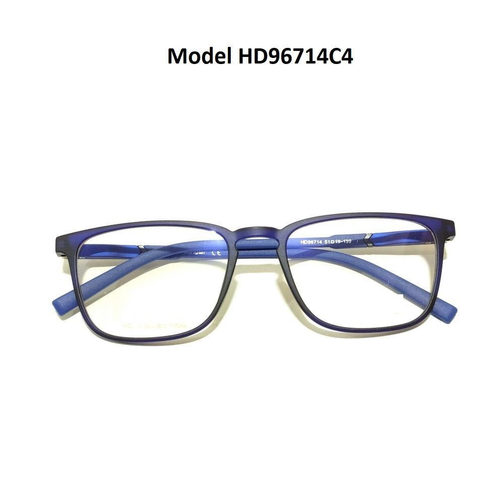 Buy HD Ultra Thin Lightweight TR90 Spectacle Frame Glasses for Men Women HD96714C4 - Glasses India Online in India