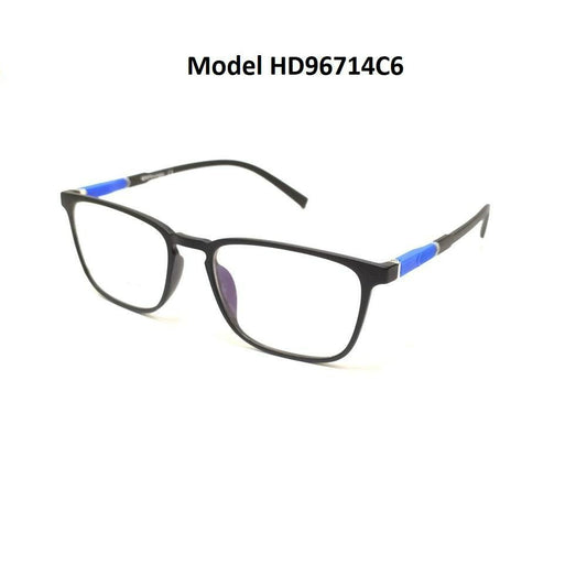 Buy HD Ultra Thin Lightweight TR90 Spectacle Frame Glasses for Men Women HD96714C6 - Glasses India Online in India