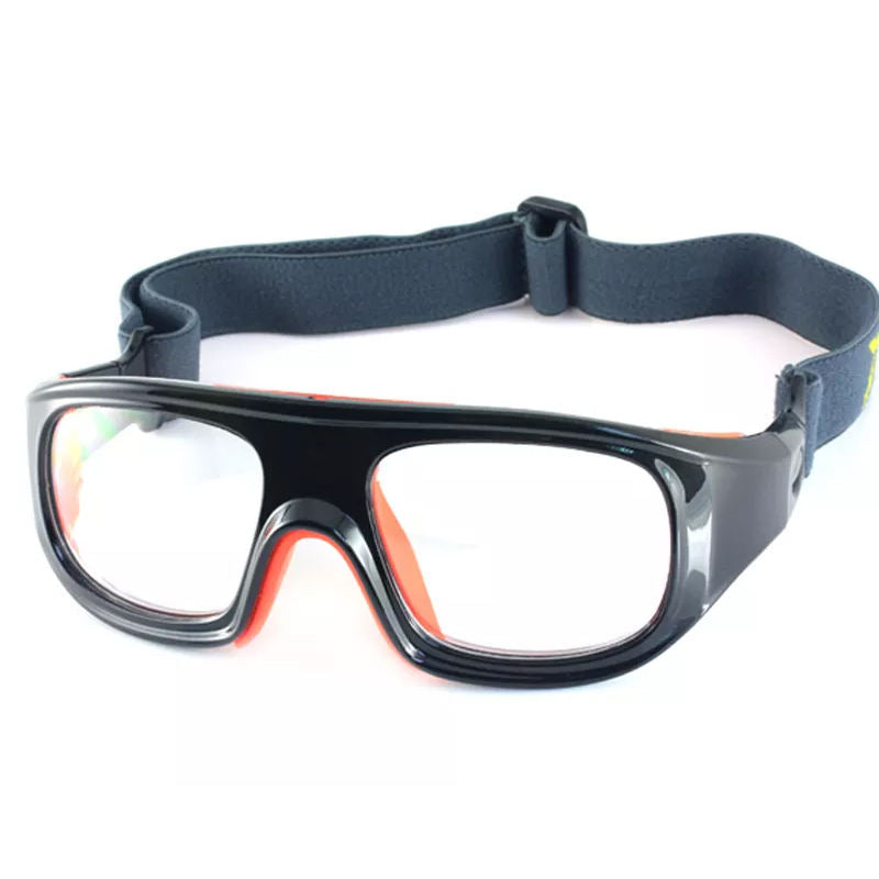 Prescription Sports Sunglasses with Adjustable Strap Black