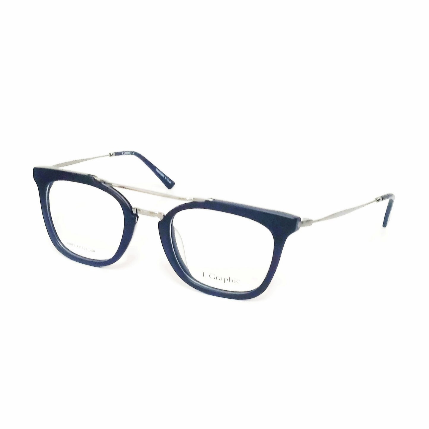Premium Acetate Frame Black Full Frame Glasses Spectacle Frames for Men and Women IG012