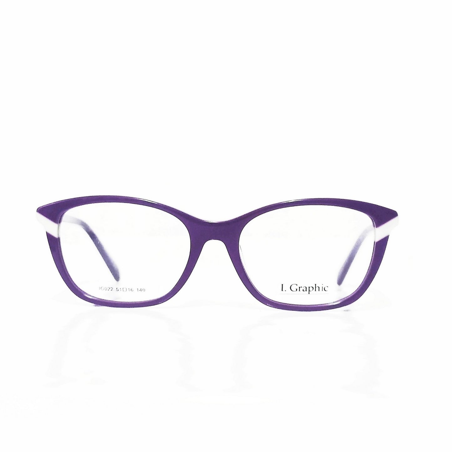 Cat Eye Shape Glasses Acetate Frame Full Frame Spectacle Frames for Women IG022