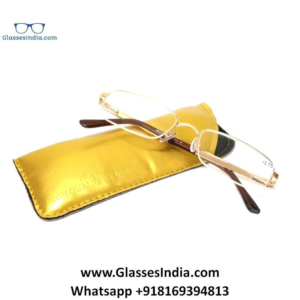 Gold Supra Reading Glasses 83401 Power 1.50 - Glasses India Online