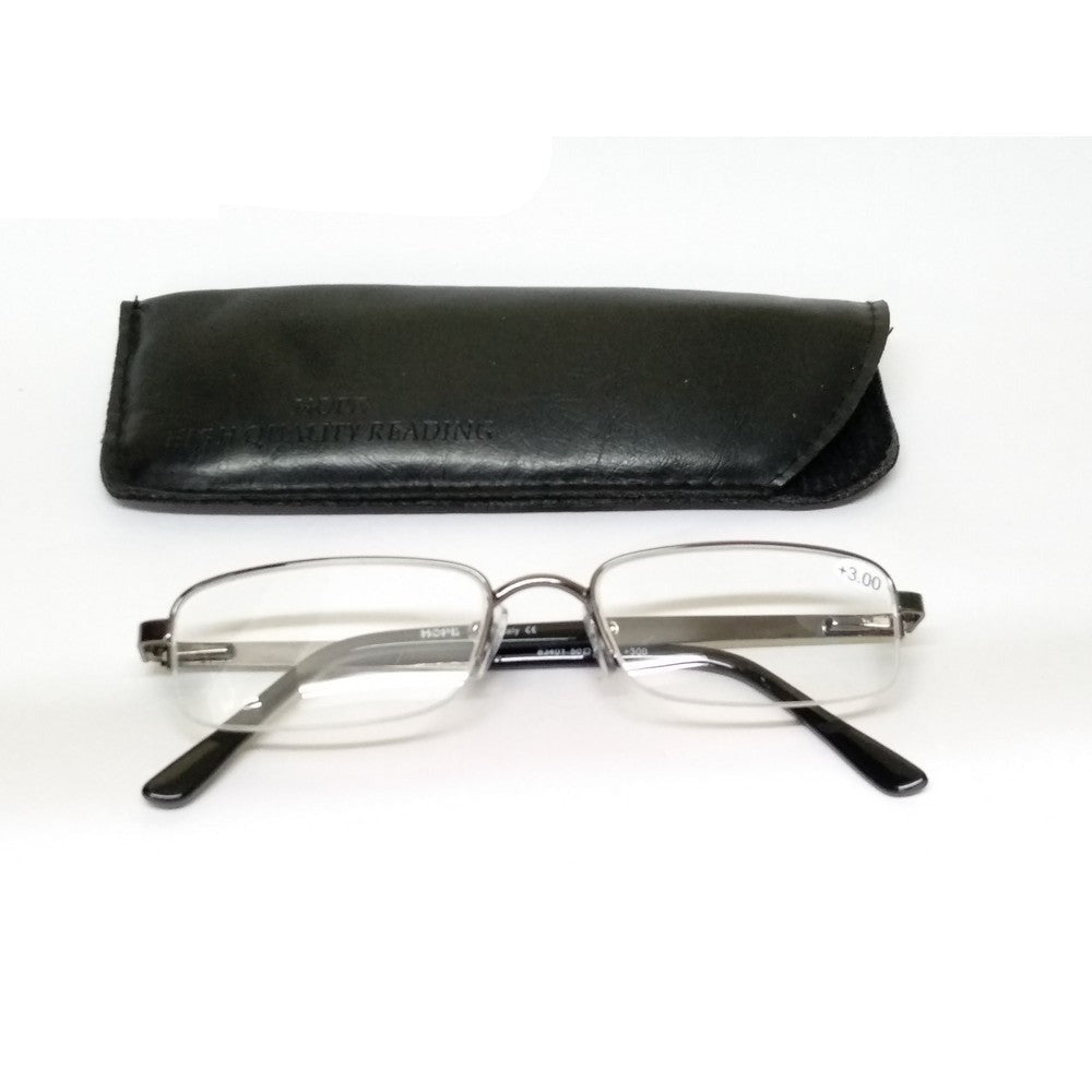 Grey Supra Reading Glasses 83401 Power 3.00 - Glasses India Online