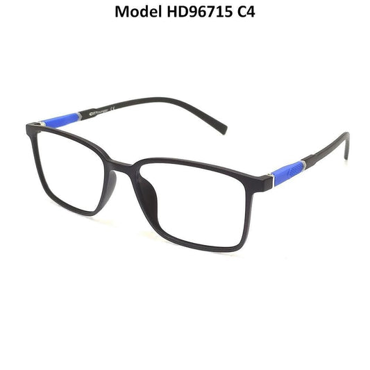 Buy Ultra Thin Lightweight TR90 Spectacle Frame Glasses for Men Women HD96715C4 - Glasses India Online in India