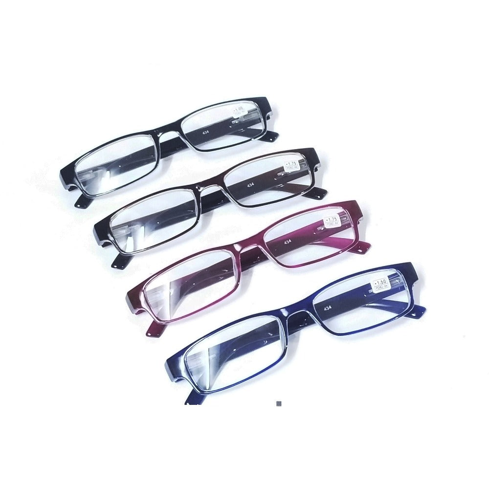 Plastic Reading Glasses with Spring 434