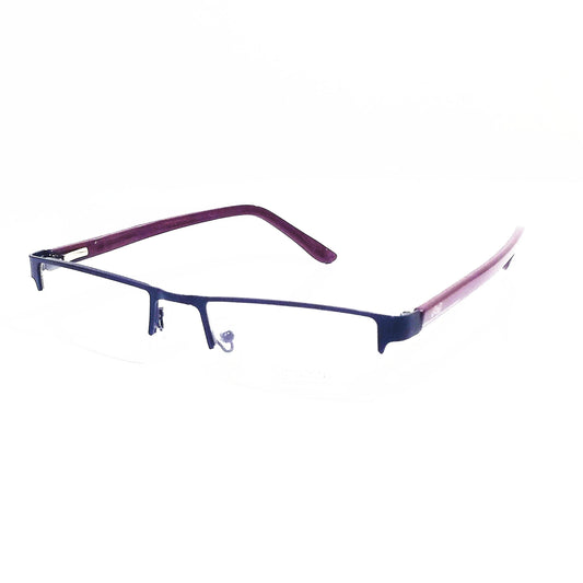 Buy Black Front Brown Side Metal Supra Spectacle Frame Glasses For Women and Men - Glasses India Online in India