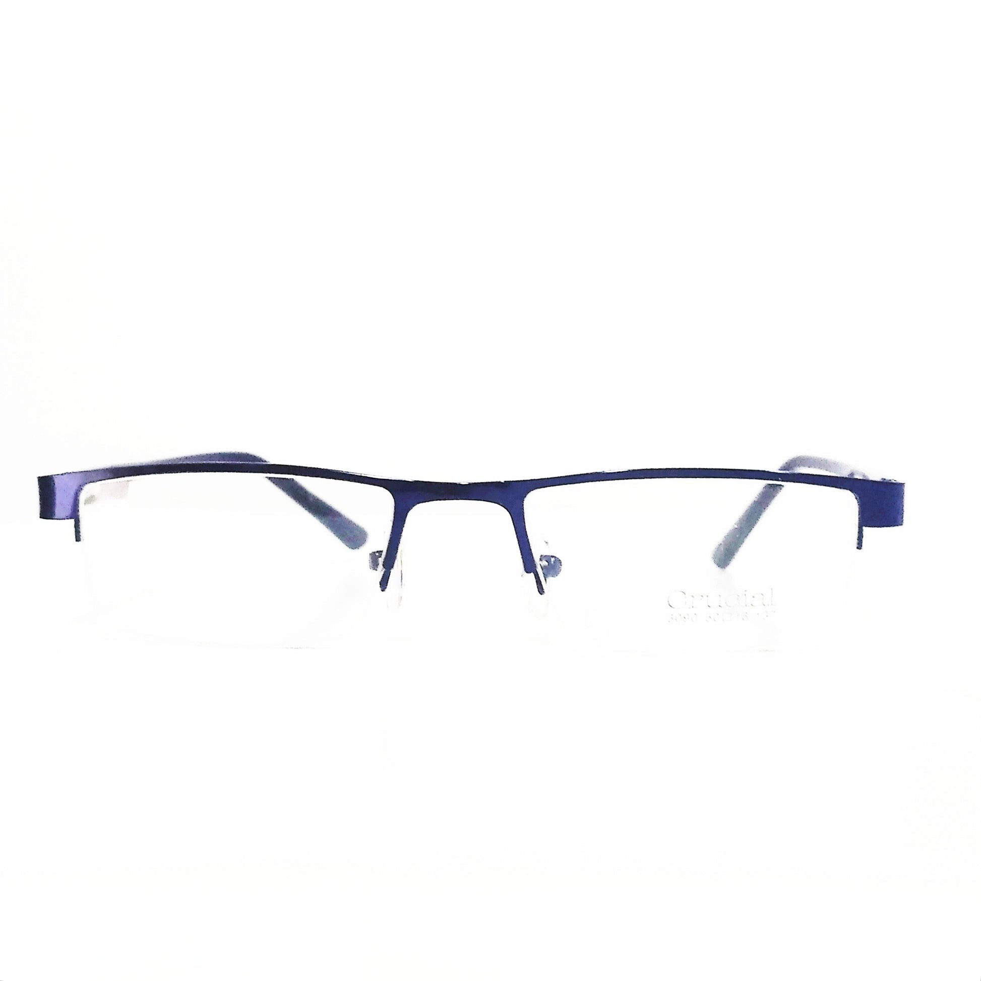 Buy Blue Metal Supra Spectacle Frame Glasses For Women and Men - Glasses India Online in India