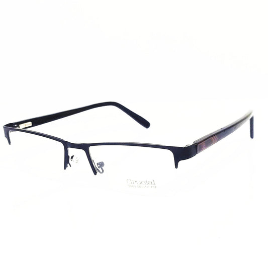 Buy Black Metal Supra Spectacle Frame Glasses For Women and Men - Glasses India Online in India