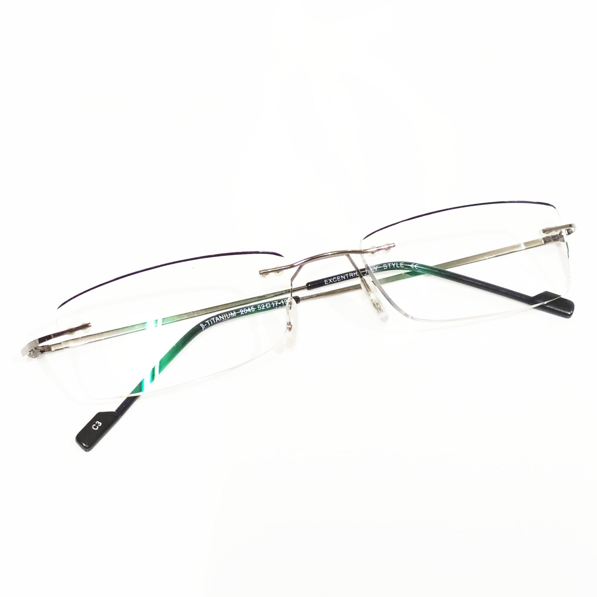 Buy Grey Trendy Eyewear Rimless Reading Glasses - Glasses India Online in India