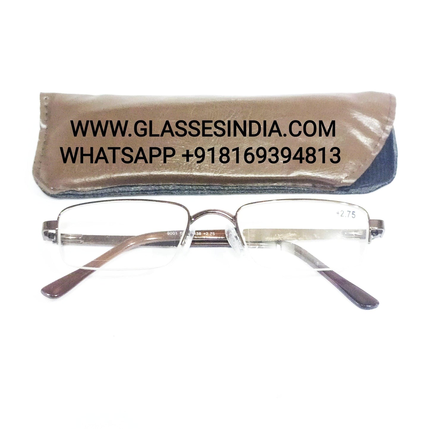 Buy Brown Supra Reading Glasses 9001 Power 1.00 - Glasses India Online in India