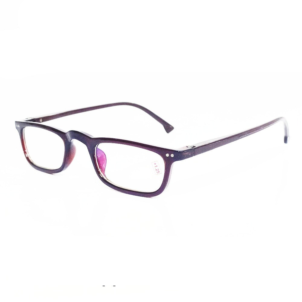 Buy Brown Full Frame Computer Reading Glasses with Anti Glare Coating Power 1.25 - Glasses India Online in India