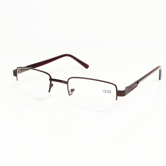 Buy Metal Supra Bifocal Reading Glasses for Men and Women Kryptok Lens Power 3.00 - Glasses India Online in India