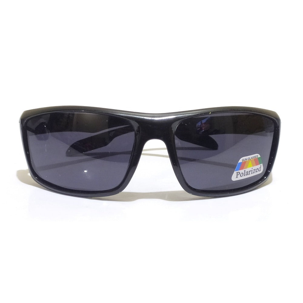 Sigma Shine Black Polarized Sports Sunglasses 9701BKR