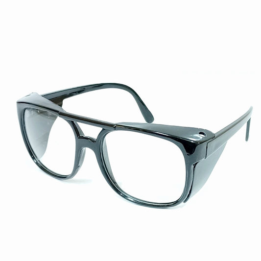 Prescription Eye Safety Glasses Frame with Side Shield D112CLR