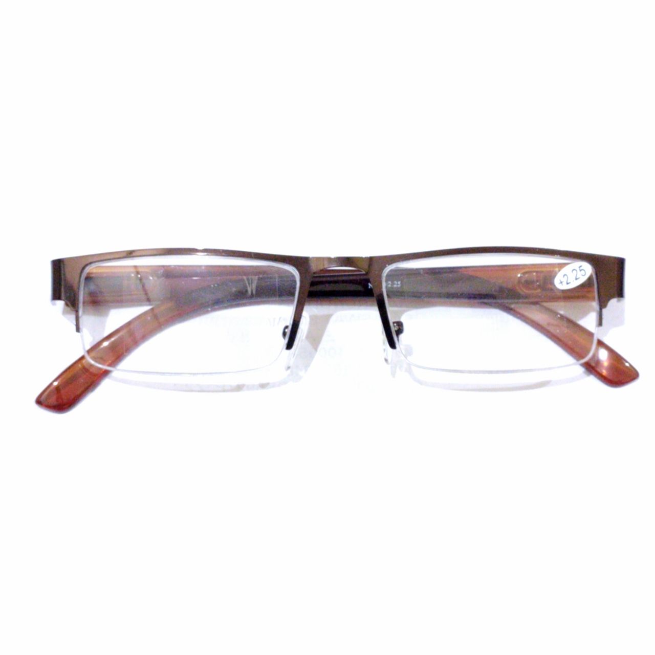 Supra Reading Glasses - Brown Rectangle Shape
