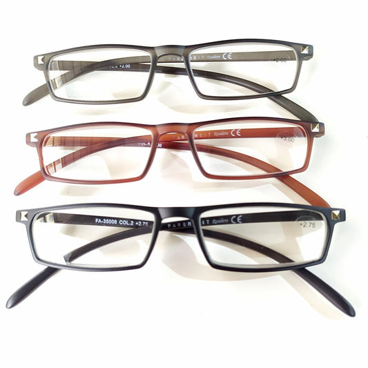 Light weight Premium Reading Glasses for Men and Women with Broad Face
