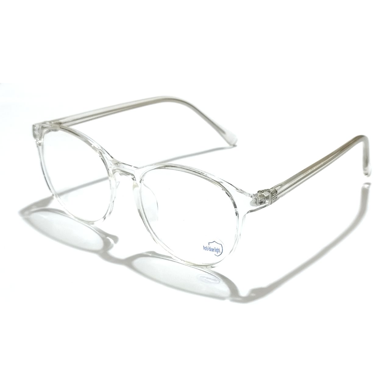 White Transparent Clear Eyeglass Frames Womens Luxury Clear Round