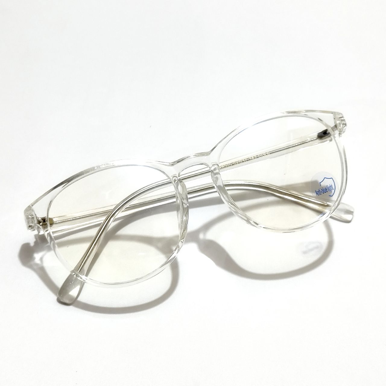 Luxury Clear Round Transparent Progressive Glasses for Men and Women M8555 C6