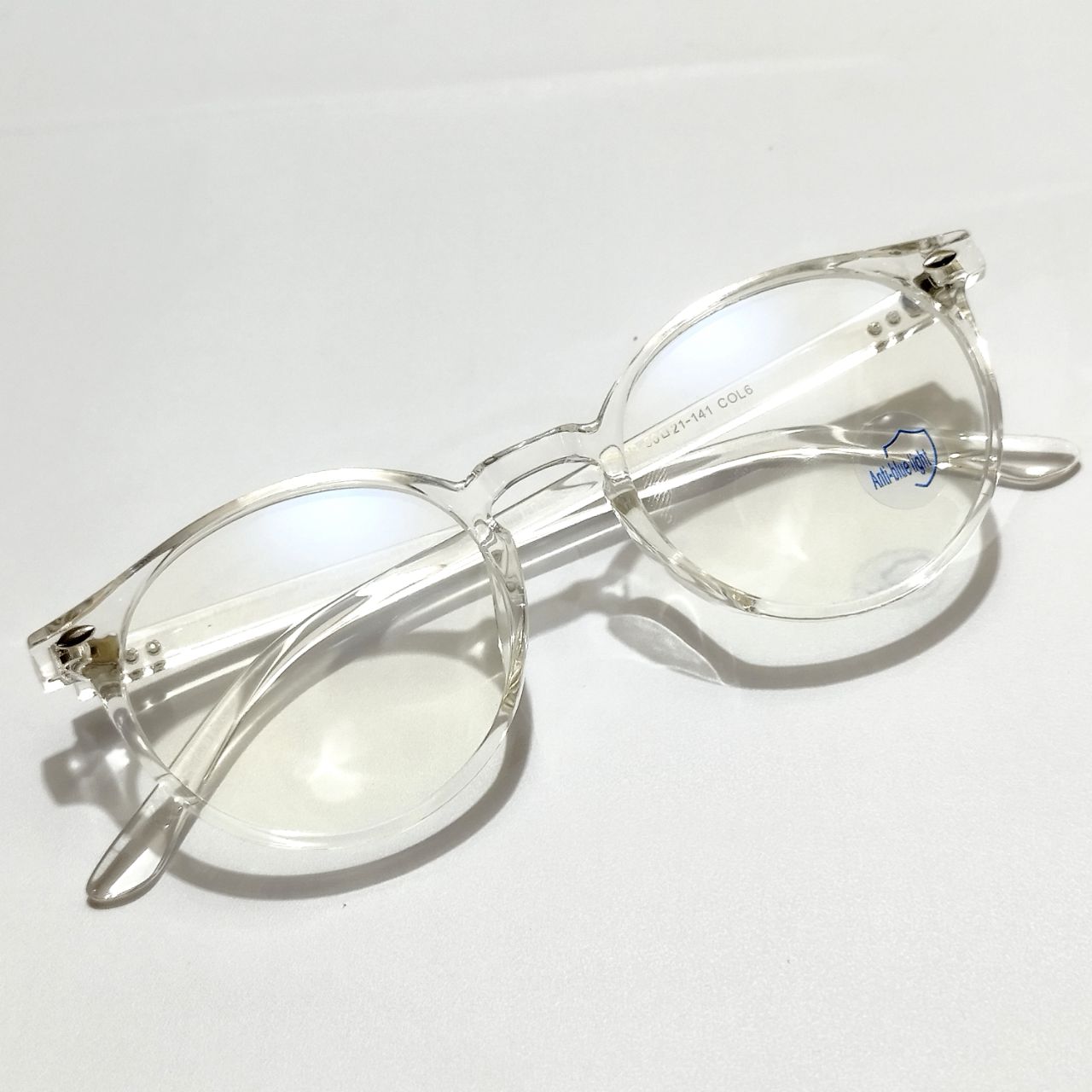 Round Transparent Glasses for Women & Men M8539 C6