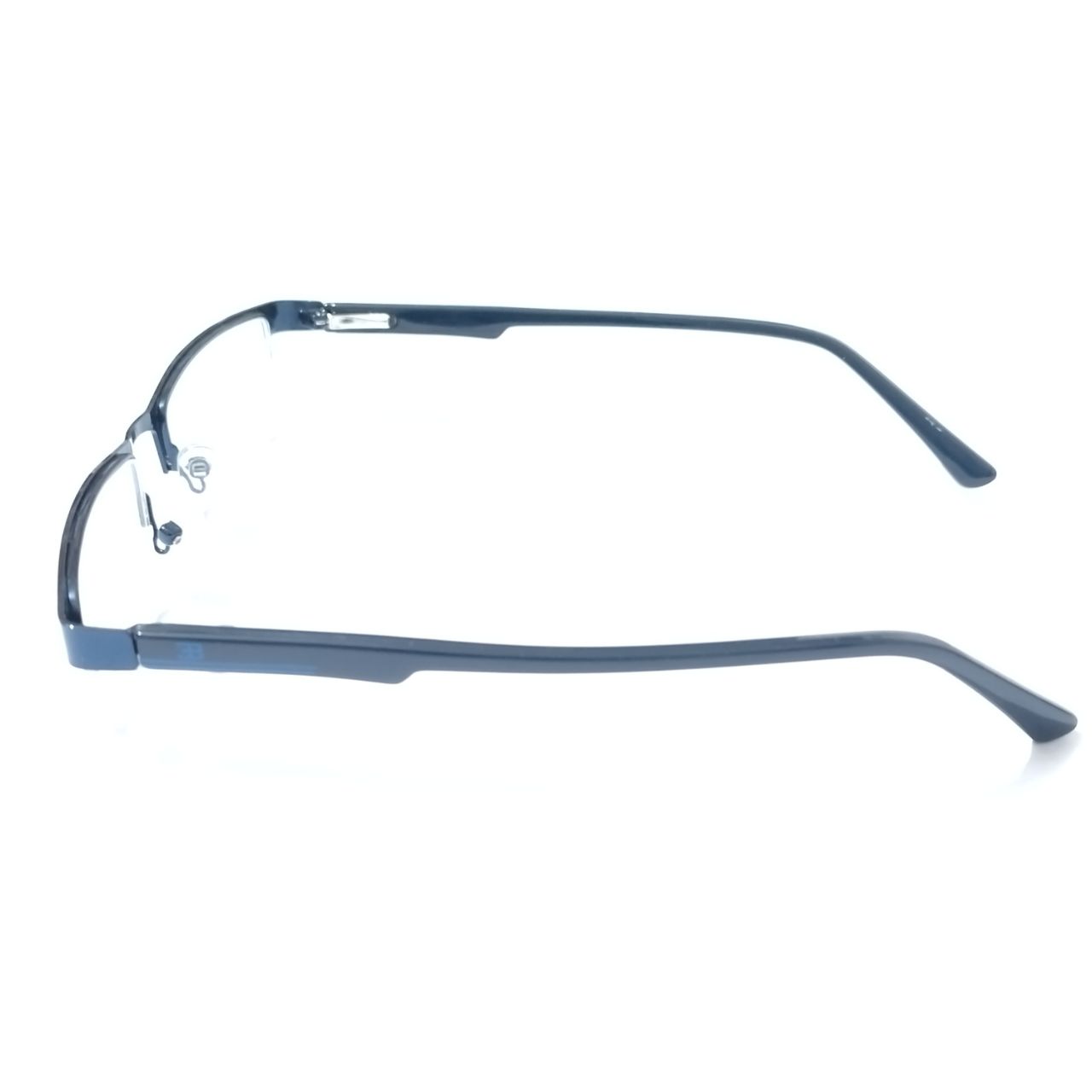 Blue Rectangle Half Frame Supra Spectacle Frame