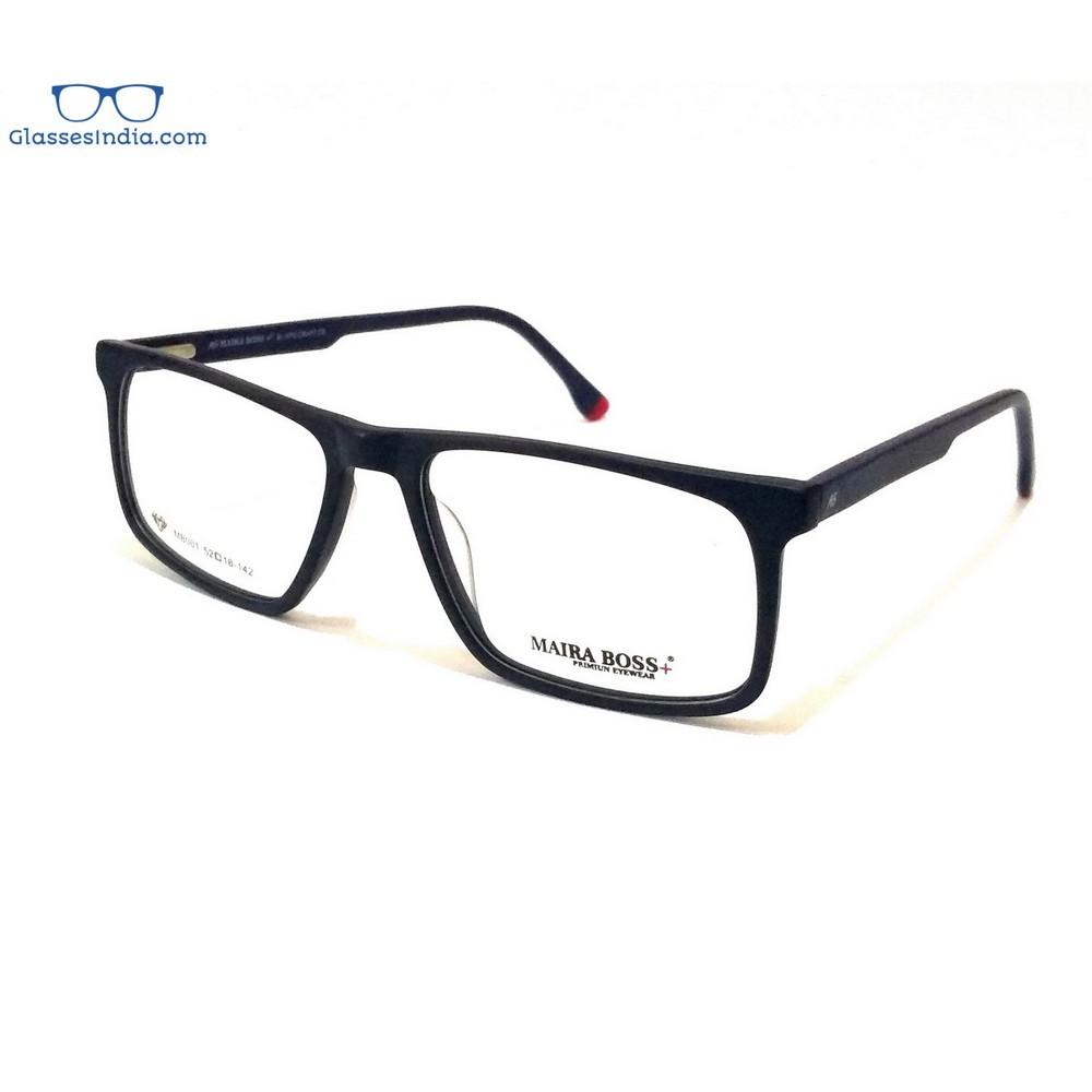 Blue Light Blocker Computer Glasses Anti Blue Ray Eyeglasses MB001BK - GlassesIndia