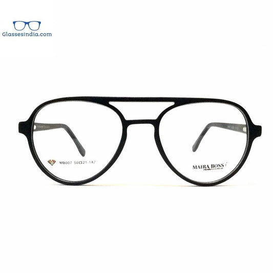 Blue Light Blocker Computer Glasses Anti Blue Ray Eyeglasses MB007BK - GlassesIndia