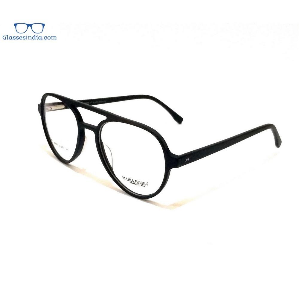 Blue Light Blocker Computer Glasses Anti Blue Ray Eyeglasses MB007BK - GlassesIndia