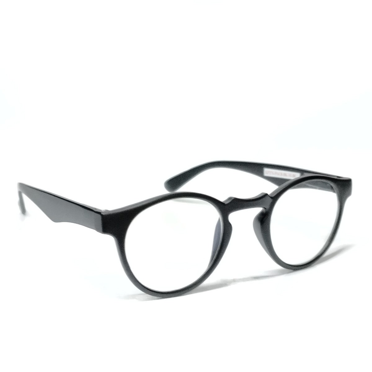 Matt Black Round Progressive Glasses  for Computers Multifocal Reading Glasses for Men Women