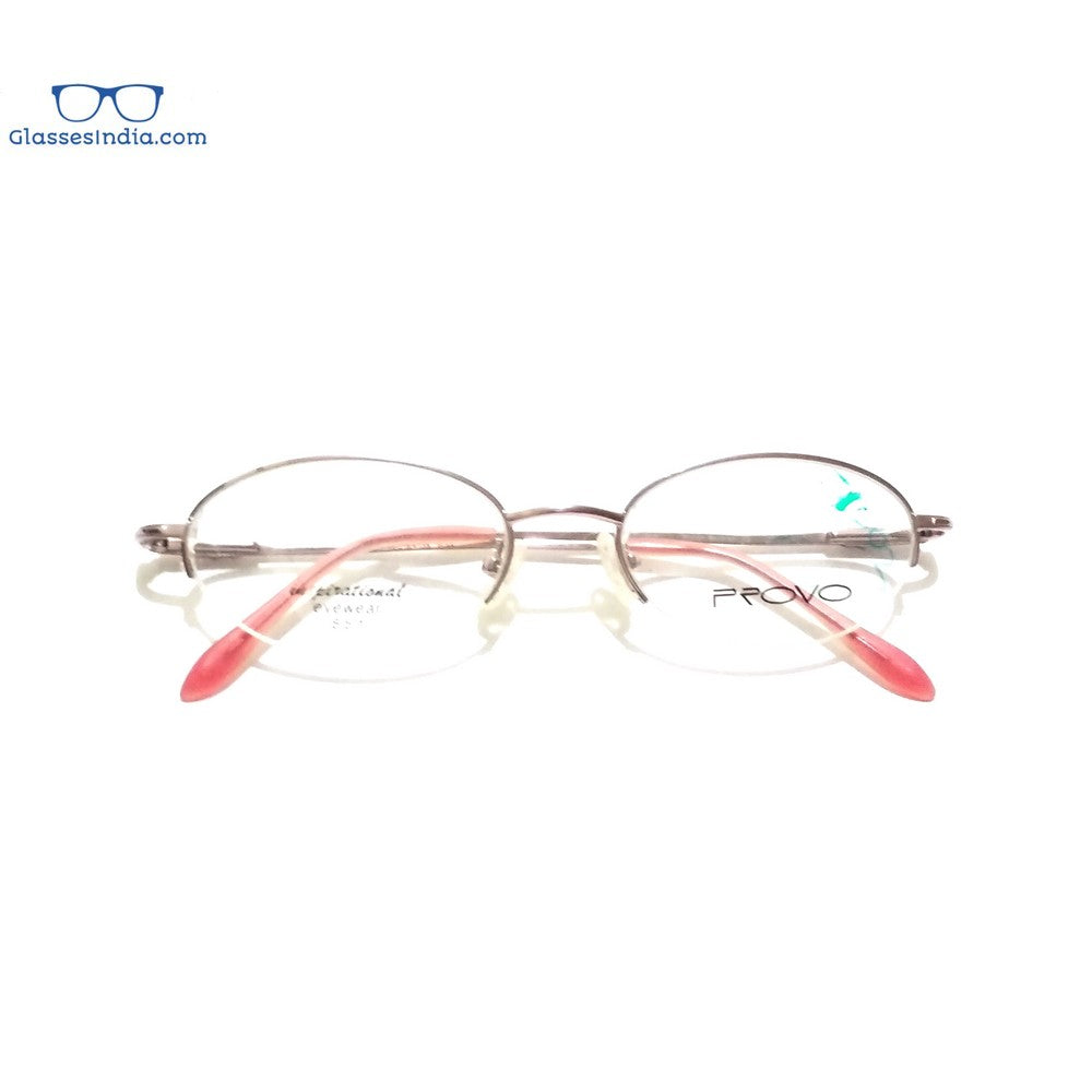 Pink Supra Half Rimless Blue Light Blocker Computer Glasses for Women P851PK
