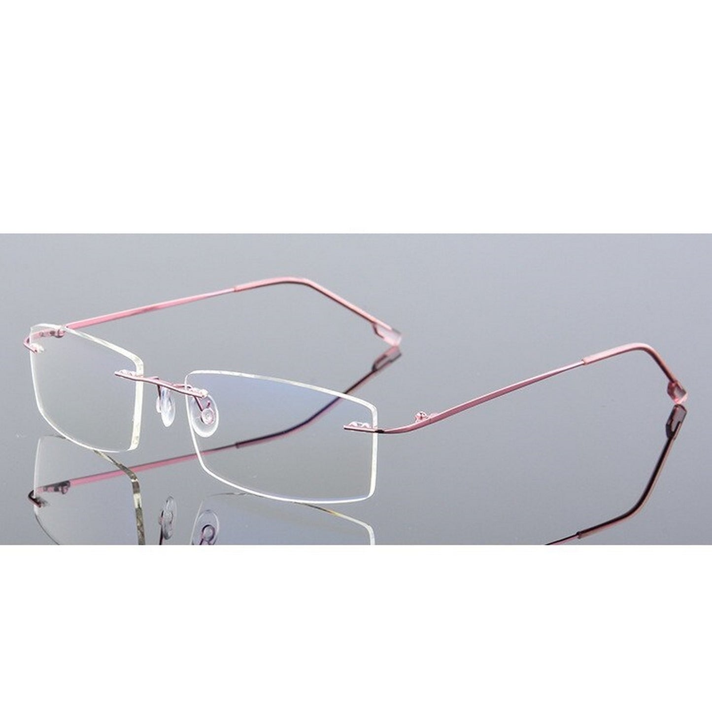 Rimless Frames Frameless Specs Blue Light Glasses For Men and Women Eyeglasses Computer Glass