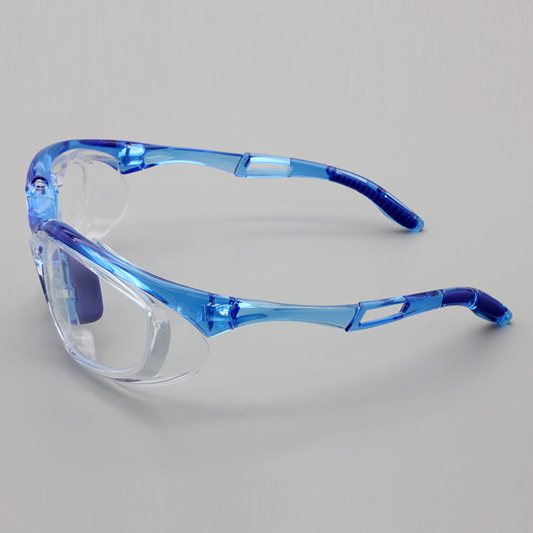 EYESafety Sports Prescription Safety Glasses Blue Eyewear